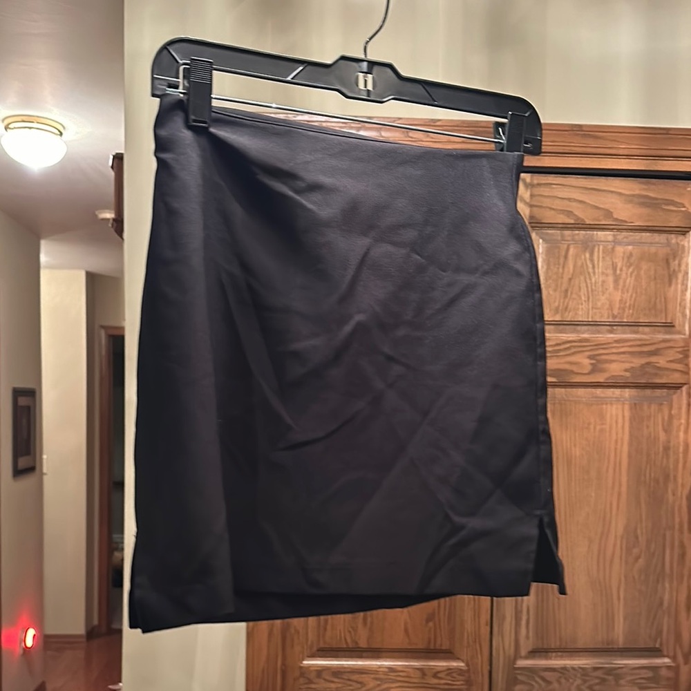 Simple Black Mini Skirt